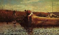 Homer, Winslow - Waiting for a Bite